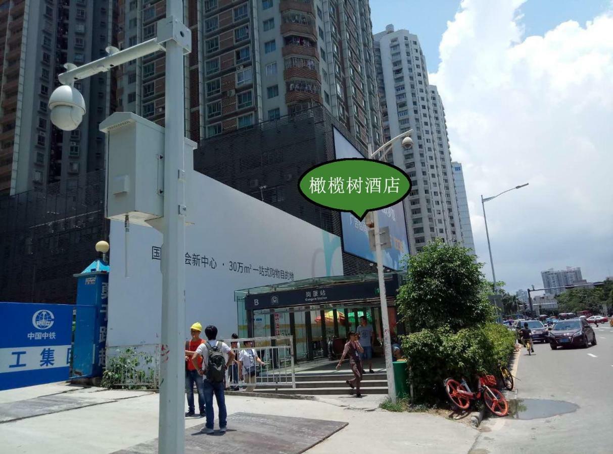 The Olive Tree Capsule Hostel Shenzhen Exterior foto